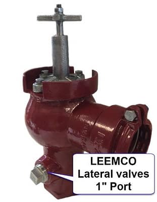 leemco lateral angle valve