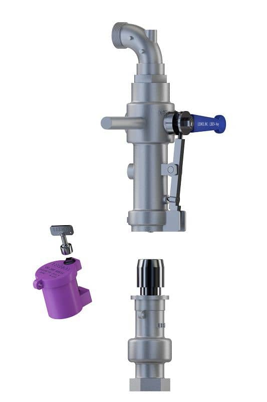 l2 irrigation quick coupler valve and key