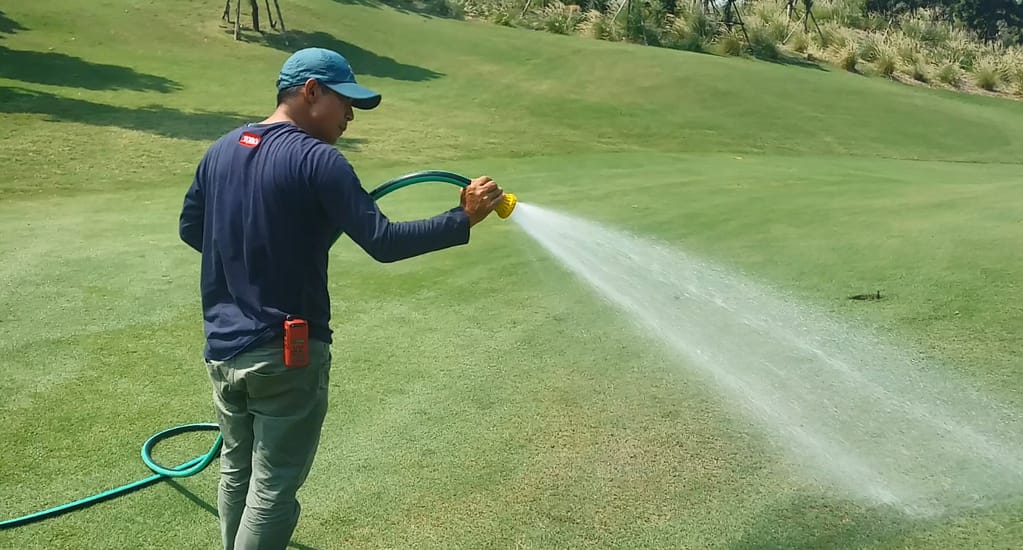 golf course watering